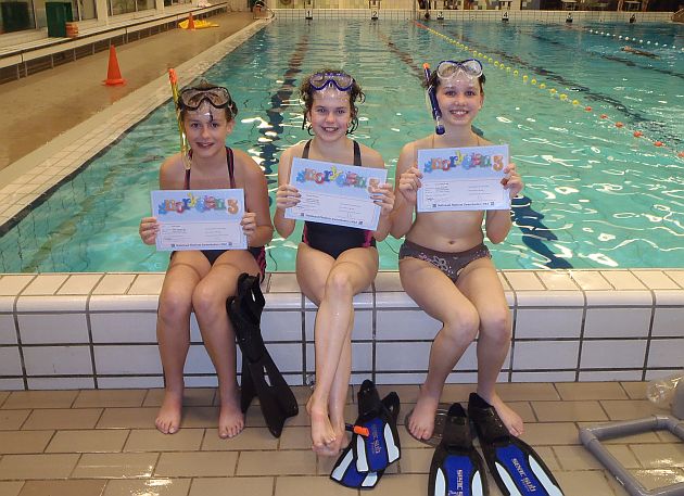 Examen Snorkelen 3 en Survival 3 van februari 2012