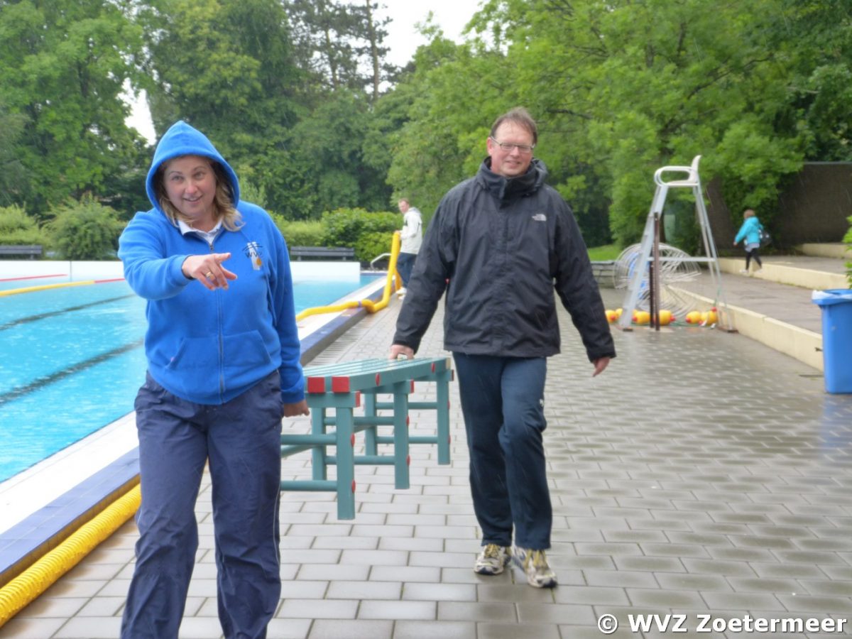 Zomerkampioenschap in de regen