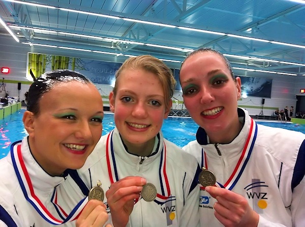 NK-Synchroonzwemmen te Zwolle
