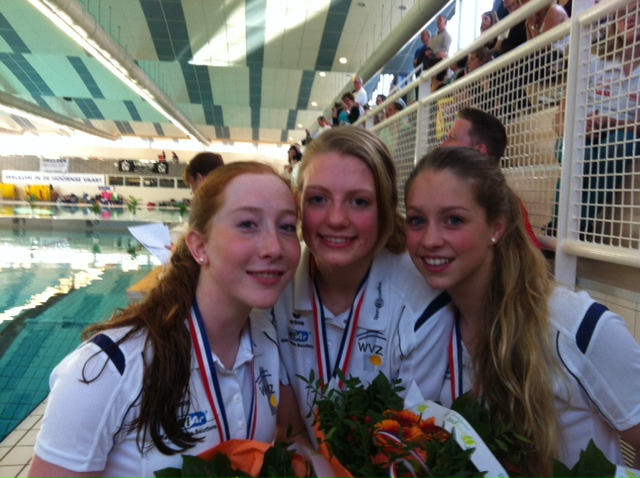 Goud voor Ilse en Roxy van WVZ tijdens NJK