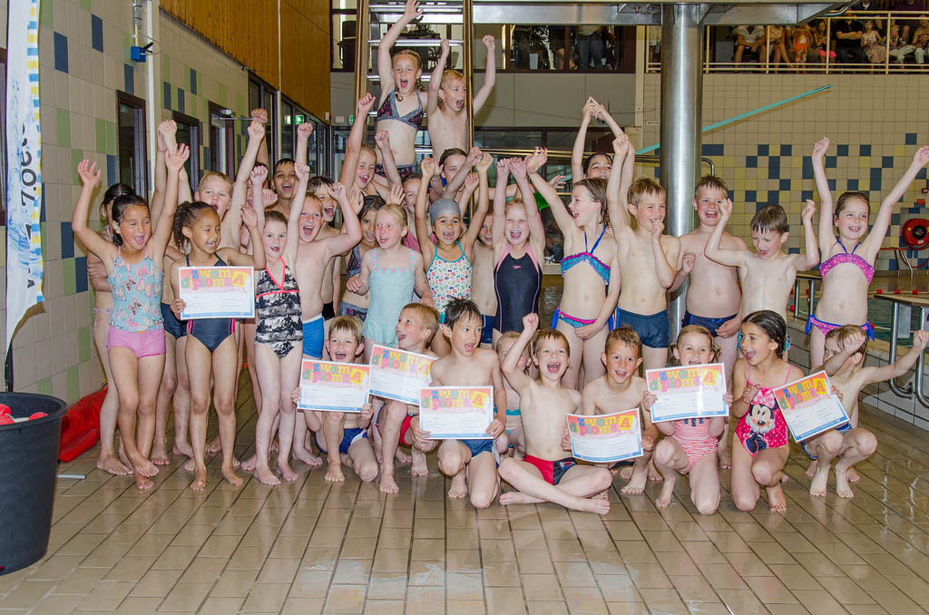 Examen zwem-ABC en snorkelen juli 2013