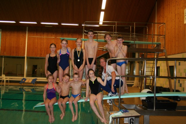 Eerste Breedtesport wedstrijd Schoonspringen 2014-2015  in Zoetermeer.