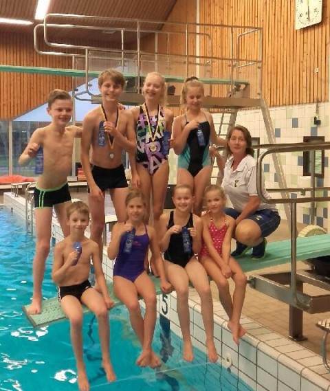 WVZ Schoonspringen, eerste Breedtesport wedstrijd.