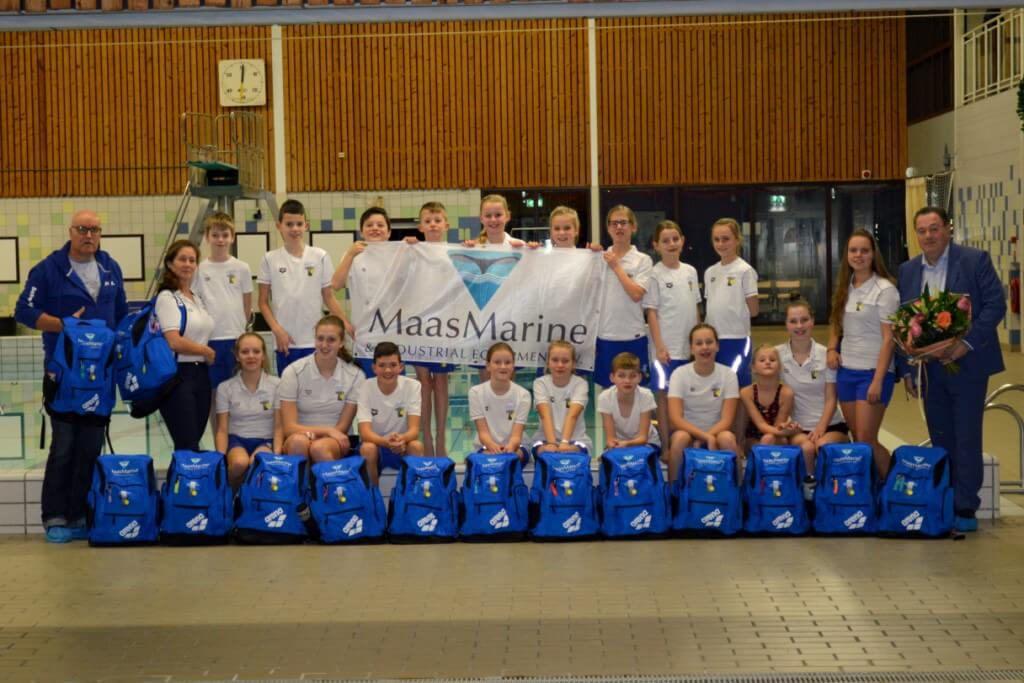 Nieuwe sponsor “Maas Marine & industrial Equipment” voor de afdeling Schoonspringen WVZ.