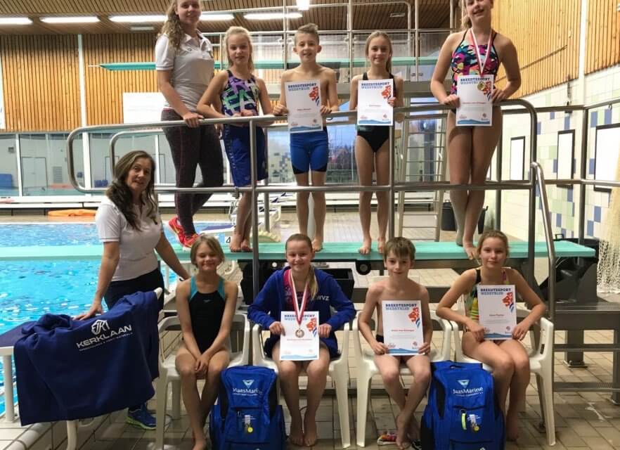1x Goud en 1x Brons voor Schoonspringers WVZ in Amsterdam.