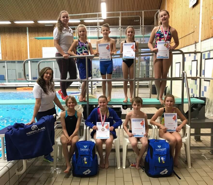 1x Goud en 1x Brons voor Schoonspringers WVZ in Amsterdam.