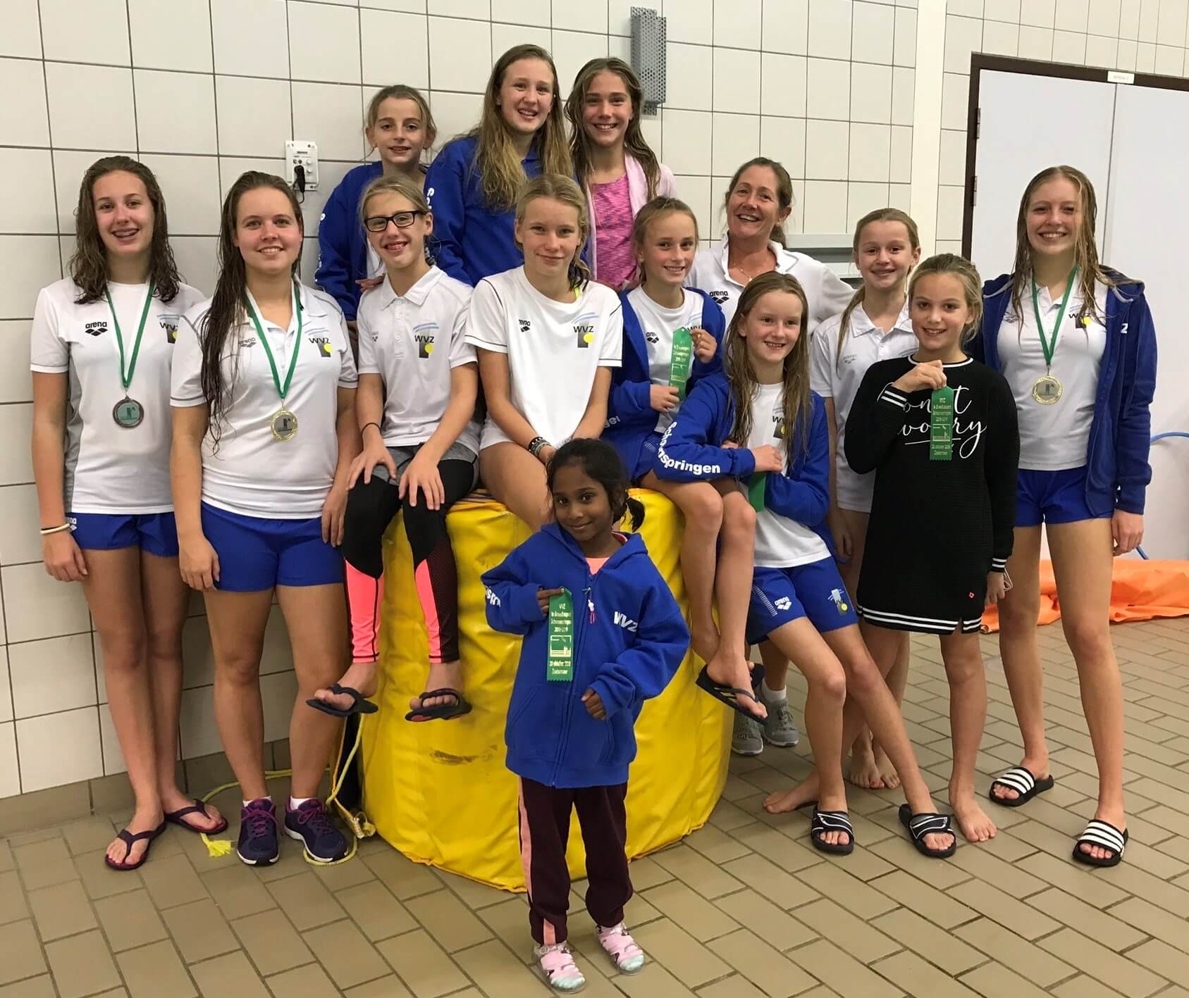 Twee keer Goud en Brons voor Schoonspringers WVZ.