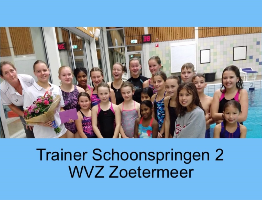 Annemarijn Bal behaalt Trainers Diploma Schoonspringen