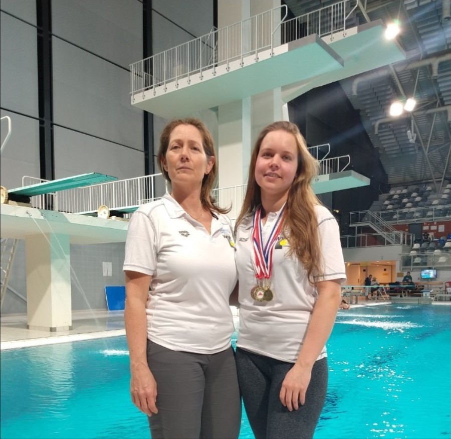 Annemarijn Bal, Nederlands Master Kampioen Schoonspringen 3m plank.